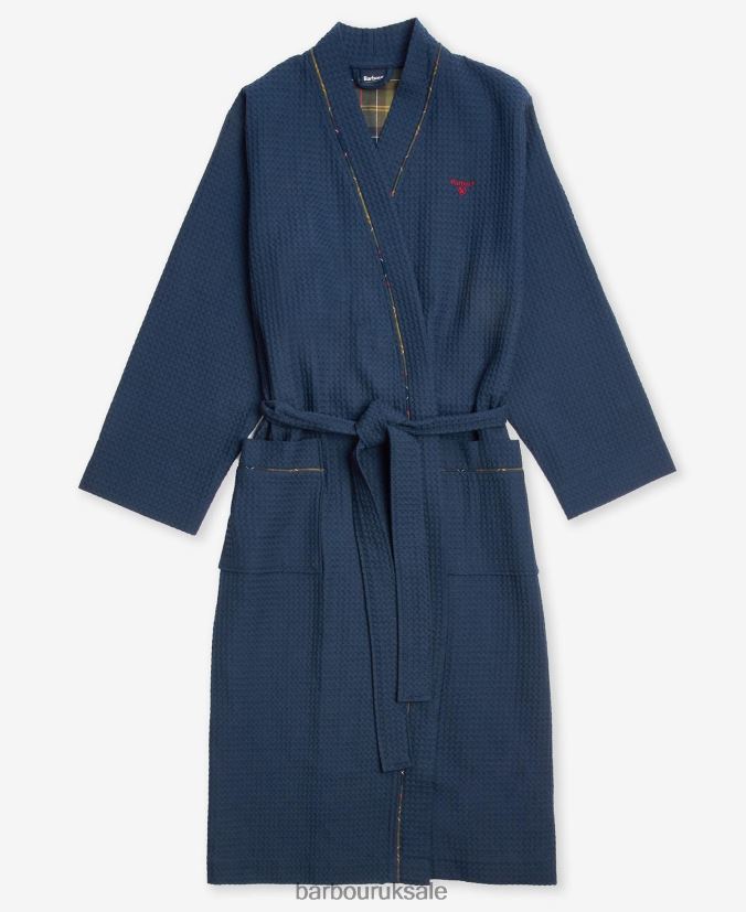 Hadrian Night Robe Barbour Men R08LB61238 Clothing Classic Navy