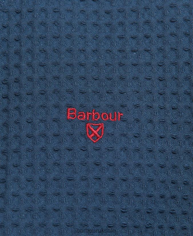 Hadrian Night Robe Barbour Men R08LB61238 Clothing Classic Navy