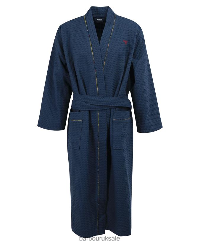 Hadrian Night Robe Barbour Men R08LB61238 Clothing Classic Navy