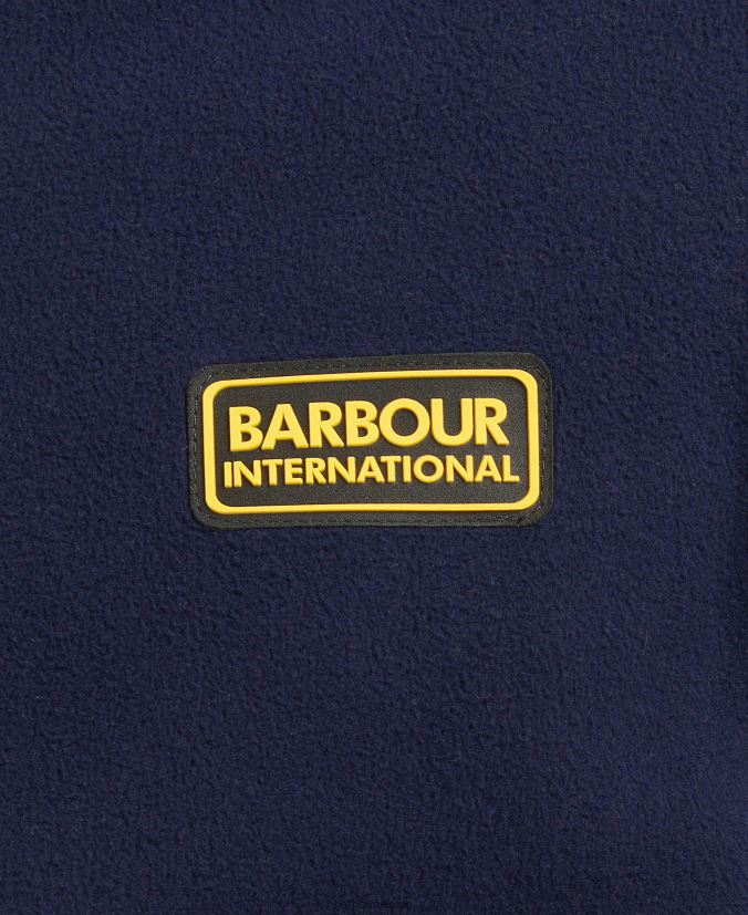 Preston Fleece Jacket Barbour Men R08LB61136 Clothing Ink