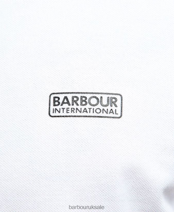 Aintree Polo Shirt Barbour Men R08LB6731 Clothing White