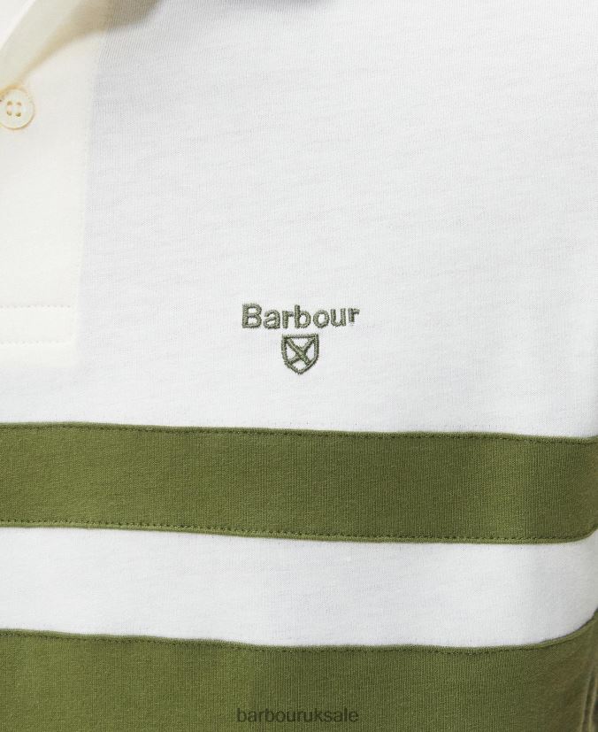 Bonnington Polo Shirt Barbour Men R08LB6607 Clothing Burnt Olive