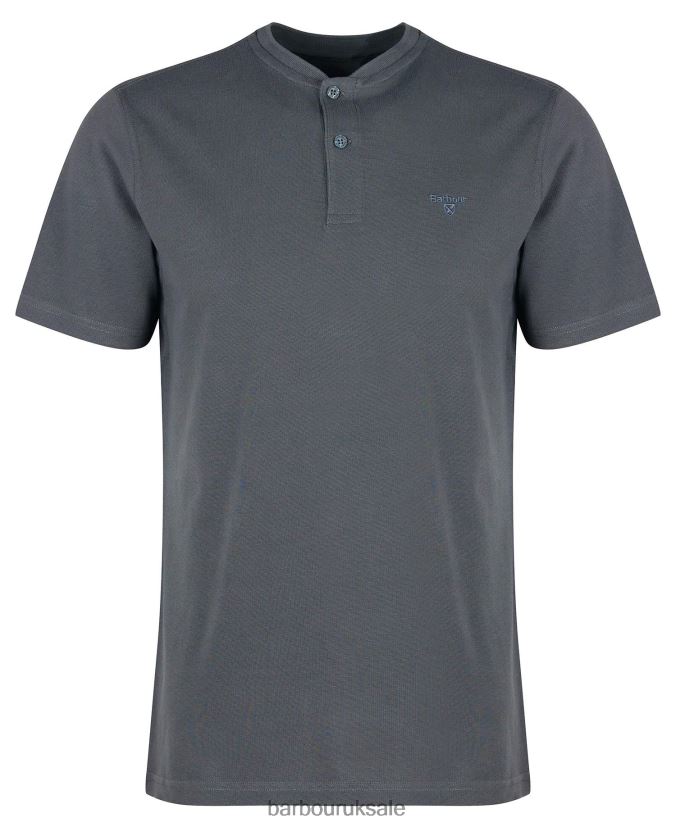 Browney Polo Shirt Barbour Men R08LB6724 Clothing Mist