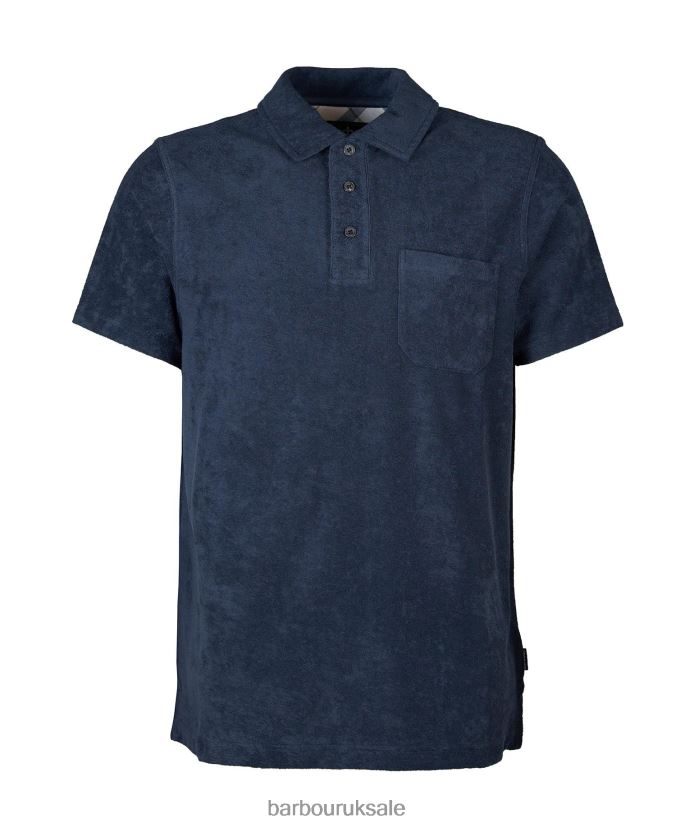 Cowes Polo Shirt Barbour Men R08LB6714 Clothing Classic Navy