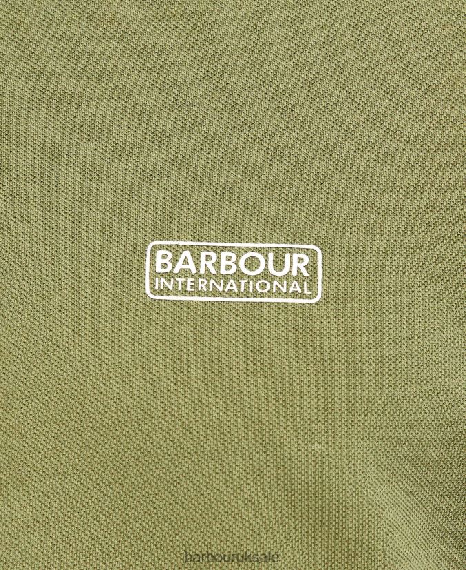 Essential Polo Shirt Barbour Men R08LB6693 Clothing Dark Thistle