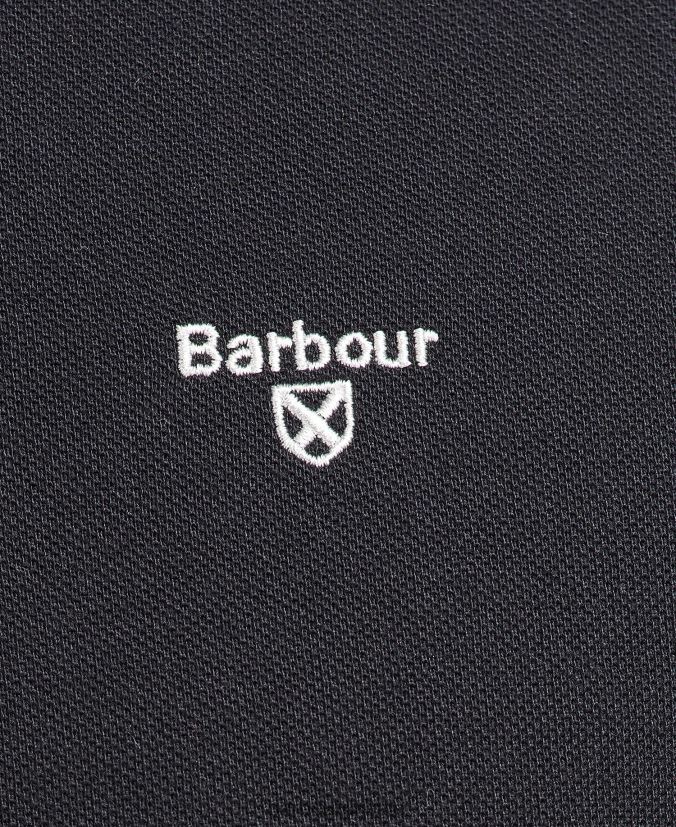 Hawkeswater Tipped Polo Shirt Barbour Men R08LB6699 Clothing Navy