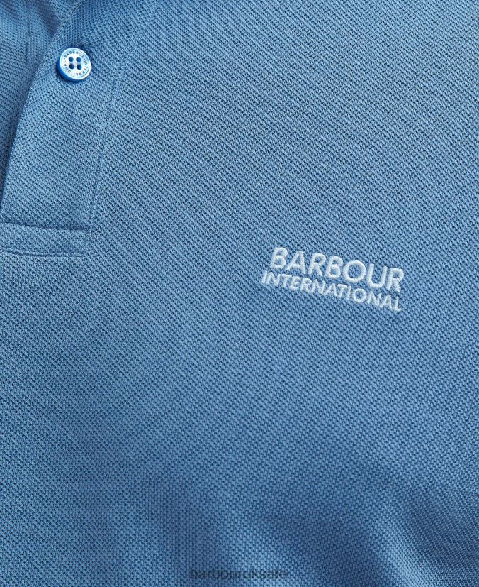 Howall Polo Shirt Barbour Men R08LB6661 Clothing Classic White