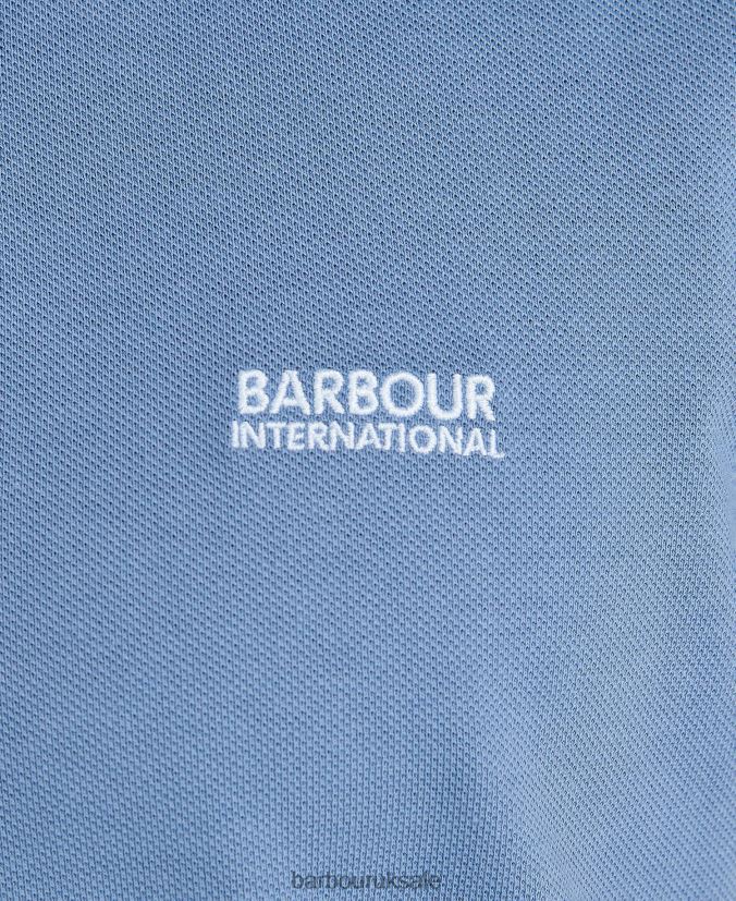 Howall Polo Shirt Barbour Men R08LB6661 Clothing Classic White