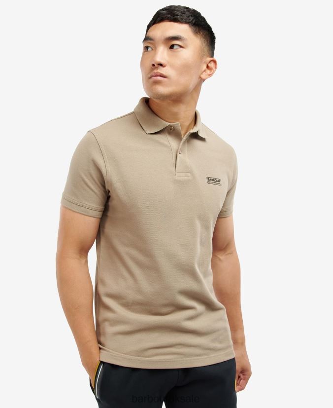 International Essential Polo Shirt Barbour Men R08LB6740 Clothing Dusky Khaki