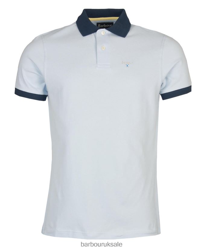 Lynton Polo Shirt Barbour Men R08LB6606 Clothing White