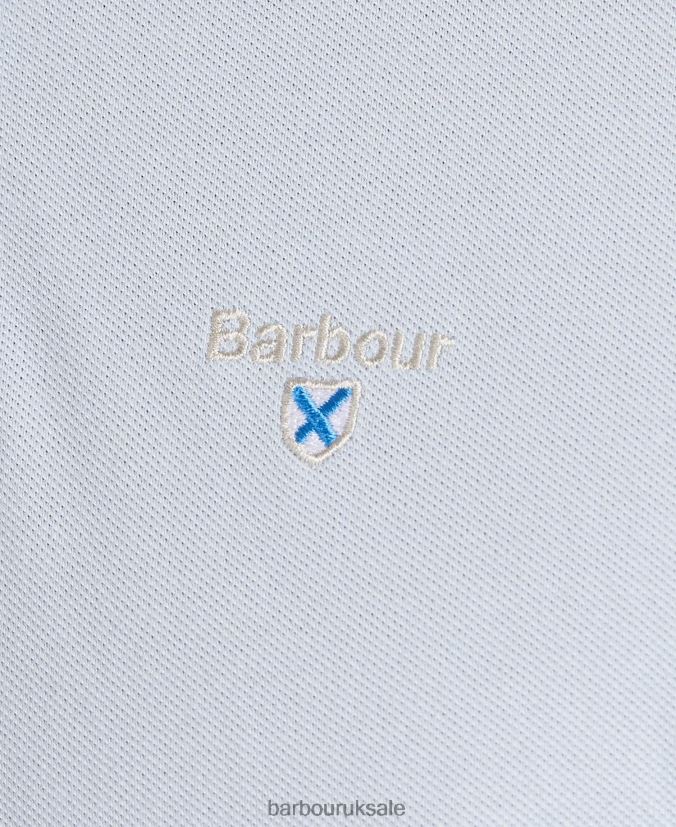 Lynton Polo Shirt Barbour Men R08LB6606 Clothing White