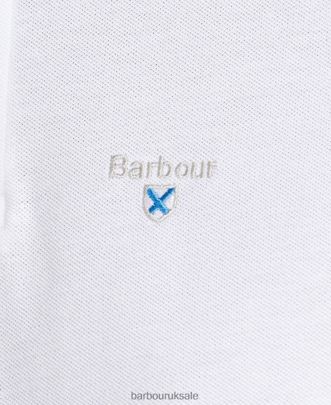 Lynton Polo Shirt Barbour Men R08LB6649 Clothing Faded Apple