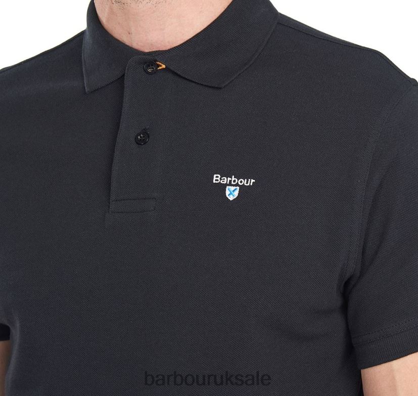 Sports Polo Shirt Barbour Men R08LB6563 Clothing Sky