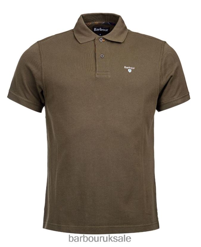 Sports Polo Shirt Barbour Men R08LB6584 Clothing Sky