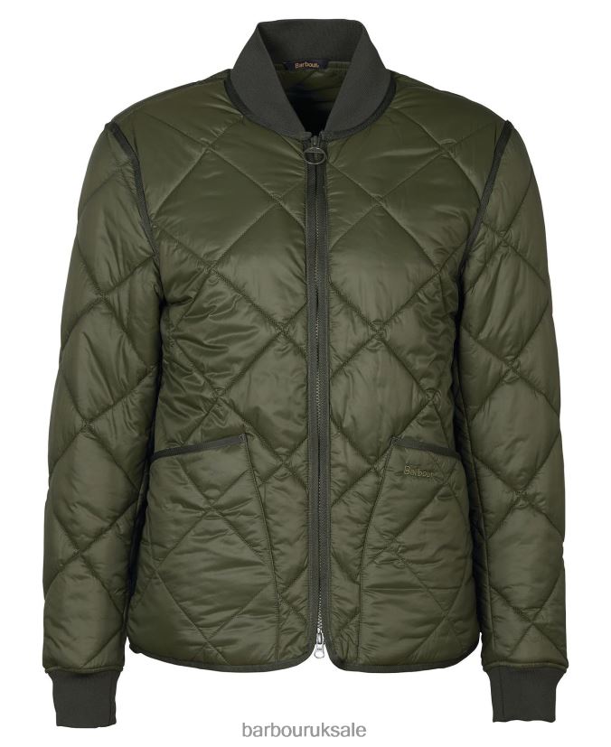 Action Liddesdale Quilted Jacket Barbour Men R08LB6154 Clothing Olive