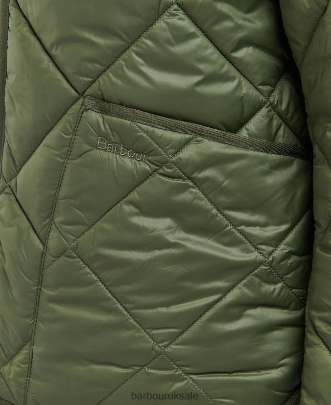 Action Liddesdale Quilted Jacket Barbour Men R08LB6154 Clothing Olive