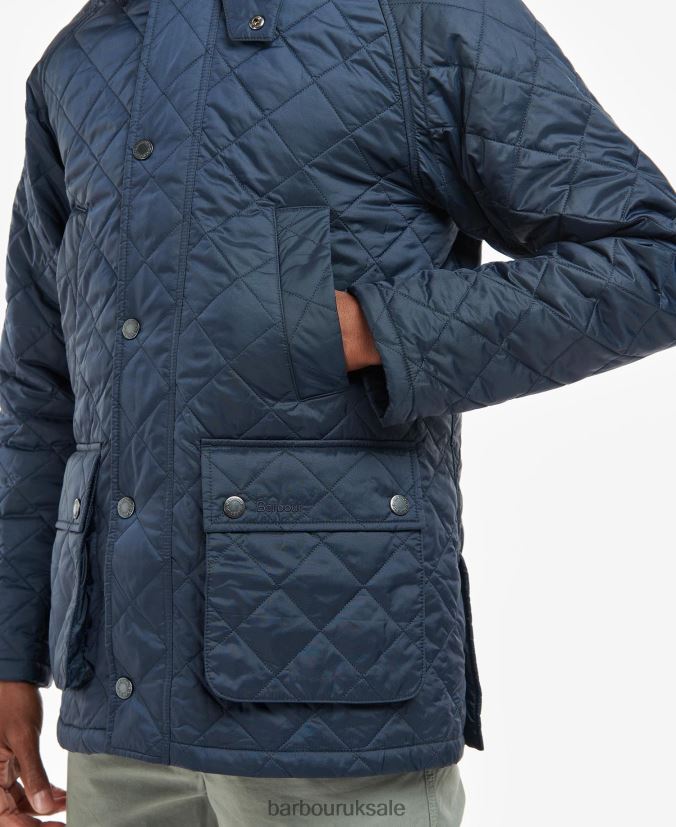 Ashby Quilted Jacket Barbour Men R08LB6106 Clothing Olive