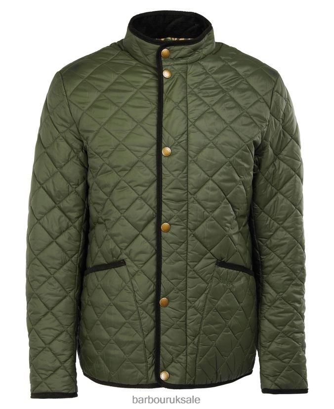 Cavendish Quilted Jacket Barbour Men R08LB6127 Clothing Olive