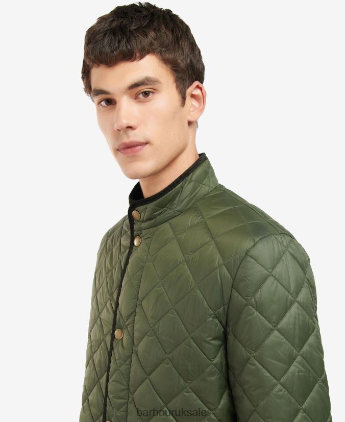 Cavendish Quilted Jacket Barbour Men R08LB6127 Clothing Olive