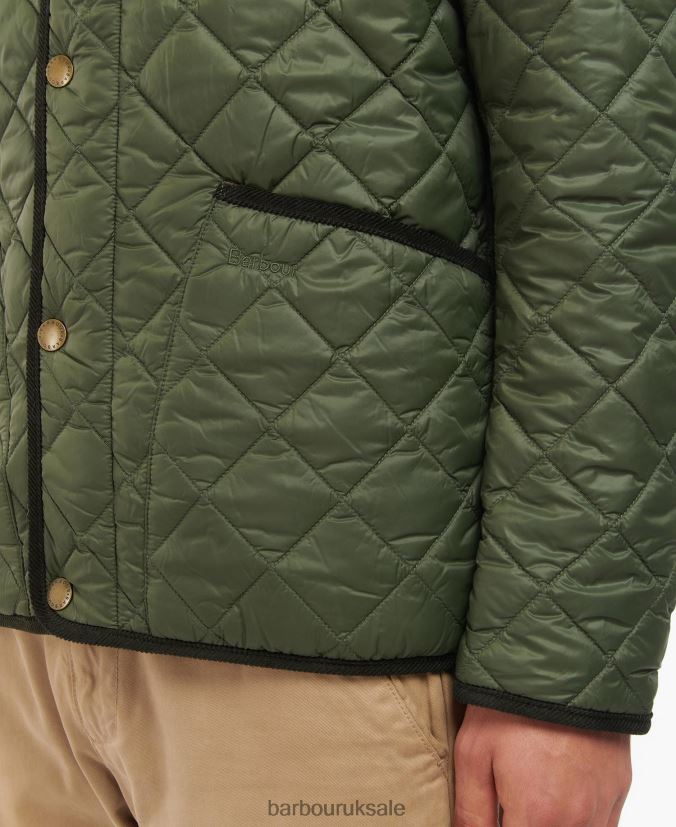 Cavendish Quilted Jacket Barbour Men R08LB6127 Clothing Olive