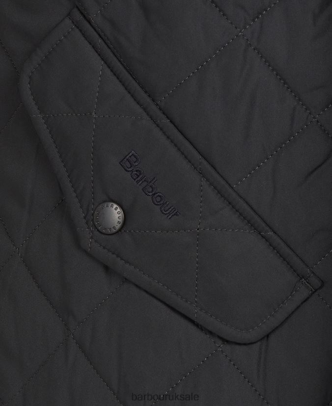 Chelsea Sportsquilt Jacket Barbour Men R08LB678 Clothing Black