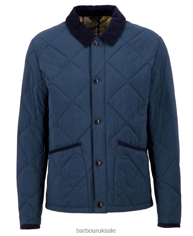 Colindale Quilted Jacket Barbour Men R08LB6138 Clothing Classic Navy