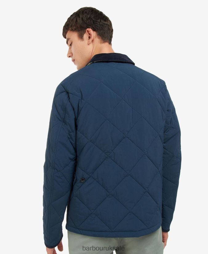 Colindale Quilted Jacket Barbour Men R08LB6138 Clothing Classic Navy