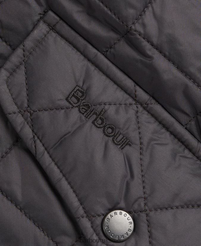 Flyweight Chelsea Quilted Jacket Barbour Men R08LB6105 Clothing Black