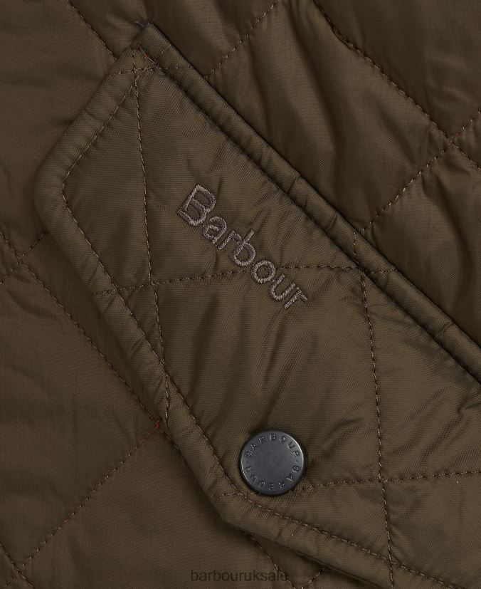 Flyweight Chelsea Quilted Jacket Barbour Men R08LB694 Clothing Black