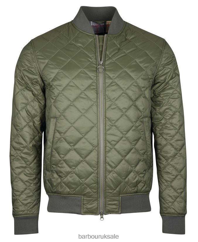 Galento Quilted Jacket Barbour Men R08LB6110 Clothing Olive