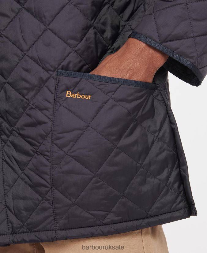 Liddesdale Quilted Jacket Barbour Men R08LB682 Clothing Black