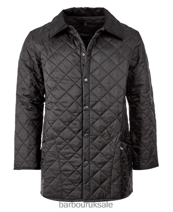 Liddesdale Quilted Jacket Barbour Men R08LB687 Clothing Black