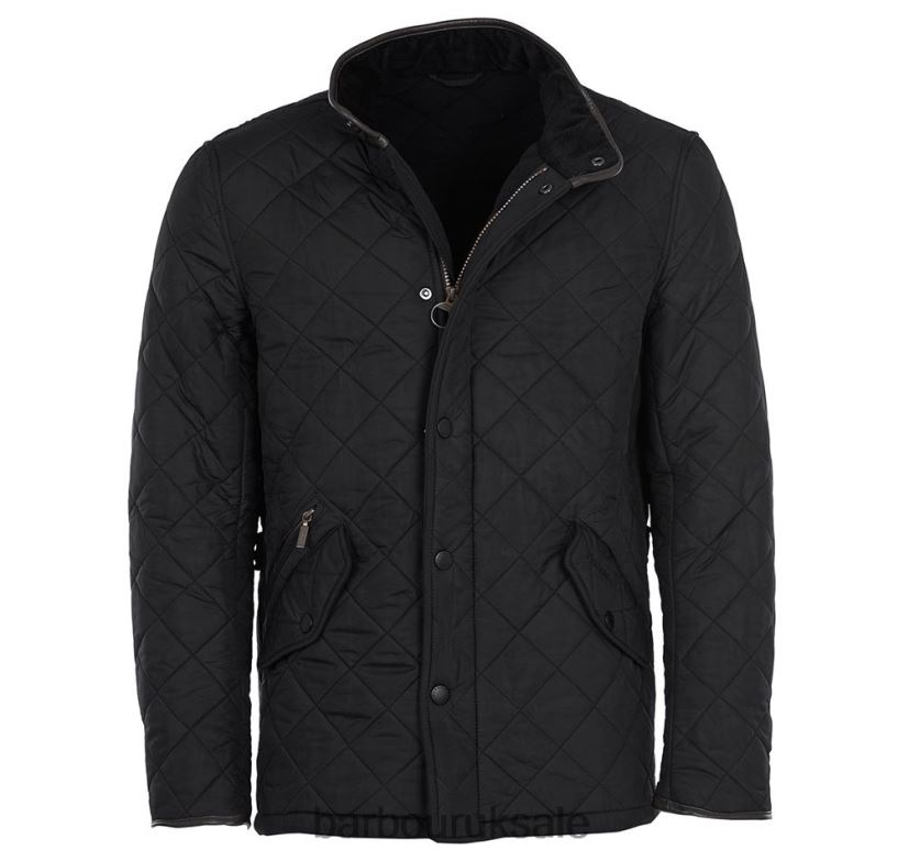 Powell Quilted Jacket Barbour Men R08LB676 Clothing Navy