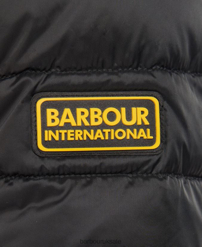 Racer Impeller Quilted Jacket Barbour Men R08LB6119 Clothing Navy