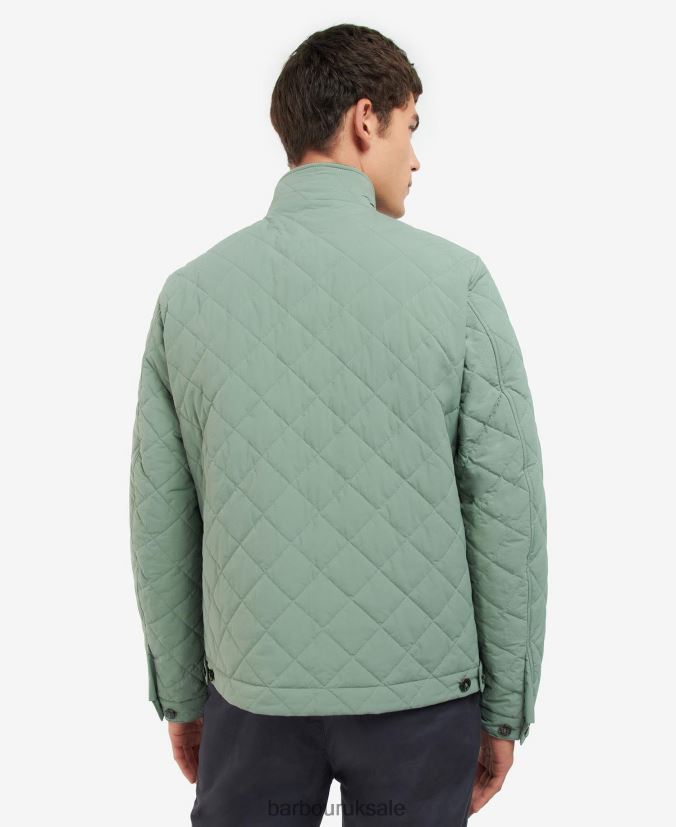 Rydal Quilted Jacket Barbour Men R08LB6113 Clothing Agave Green