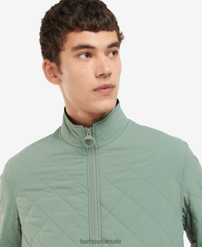 Rydal Quilted Jacket Barbour Men R08LB6113 Clothing Agave Green