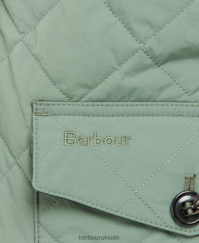 Rydal Quilted Jacket Barbour Men R08LB6113 Clothing Agave Green