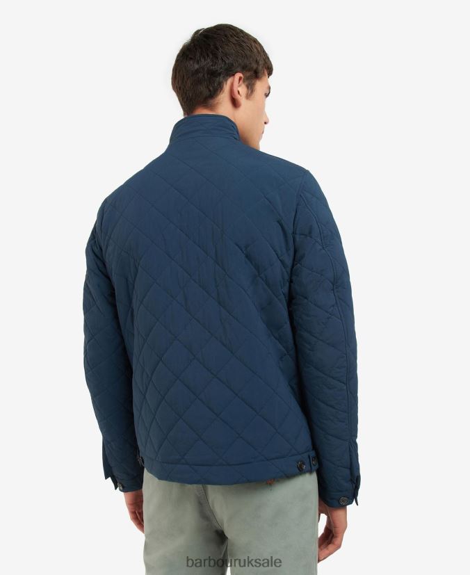 Rydal Quilted Jacket Barbour Men R08LB6163 Clothing Agave Green