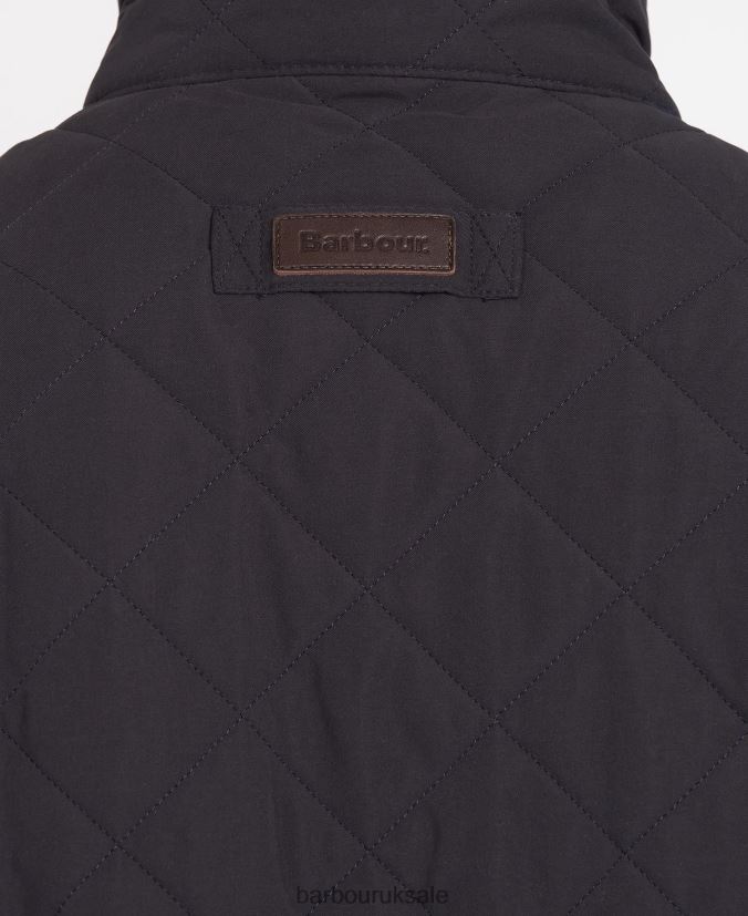 Shoveler Quilted Jacket Barbour Men R08LB680 Clothing DarkOlive