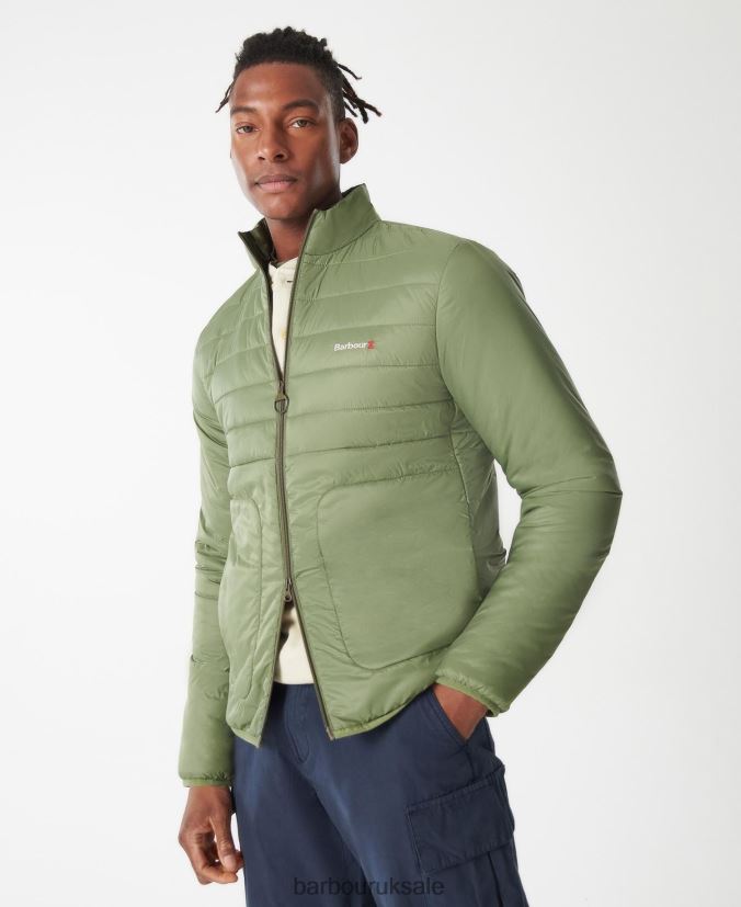 Summer Baffle Quilted Jacket Barbour Men R08LB688 Clothing Olivine