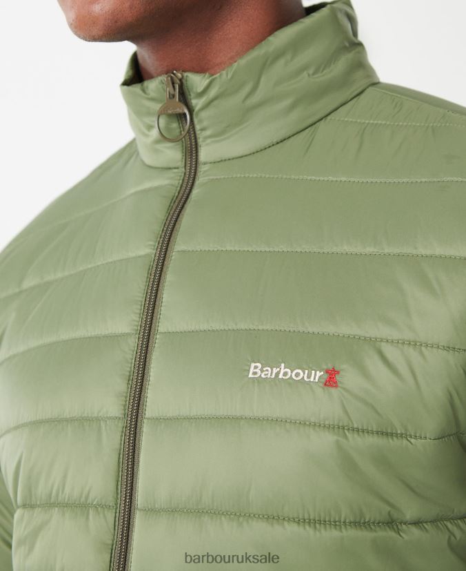 Summer Baffle Quilted Jacket Barbour Men R08LB688 Clothing Olivine