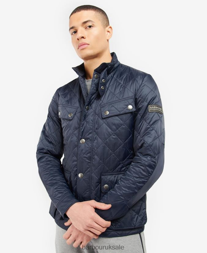 Tourer Ariel Quilted Jacket Barbour Men R08LB6126 Clothing Navy