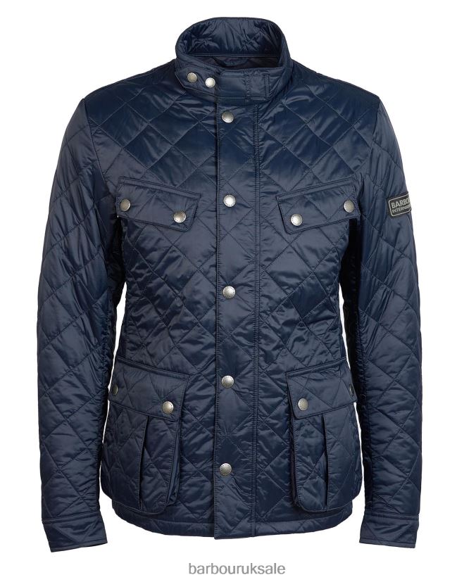 Tourer Ariel Quilted Jacket Barbour Men R08LB6126 Clothing Navy