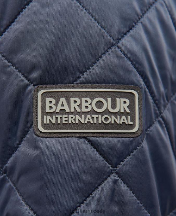 Tourer Ariel Quilted Jacket Barbour Men R08LB6126 Clothing Navy