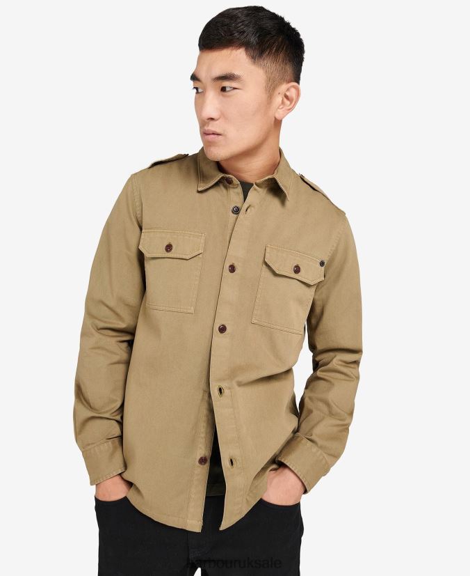 Abbe Overshirt Barbour Men R08LB6486 Clothing Herb