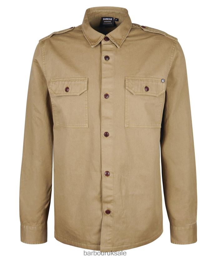 Abbe Overshirt Barbour Men R08LB6486 Clothing Herb