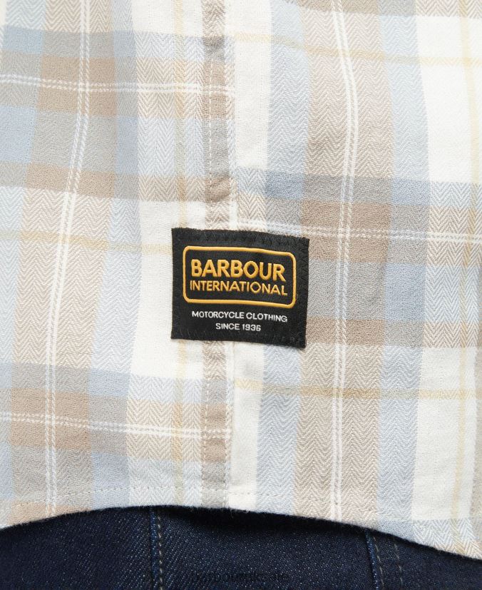 Brake Shirt Barbour Men R08LB6461 Clothing Yellow Haze