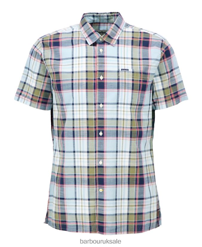 Bruno Regular Shirt Barbour Men R08LB6351 Clothing Sky