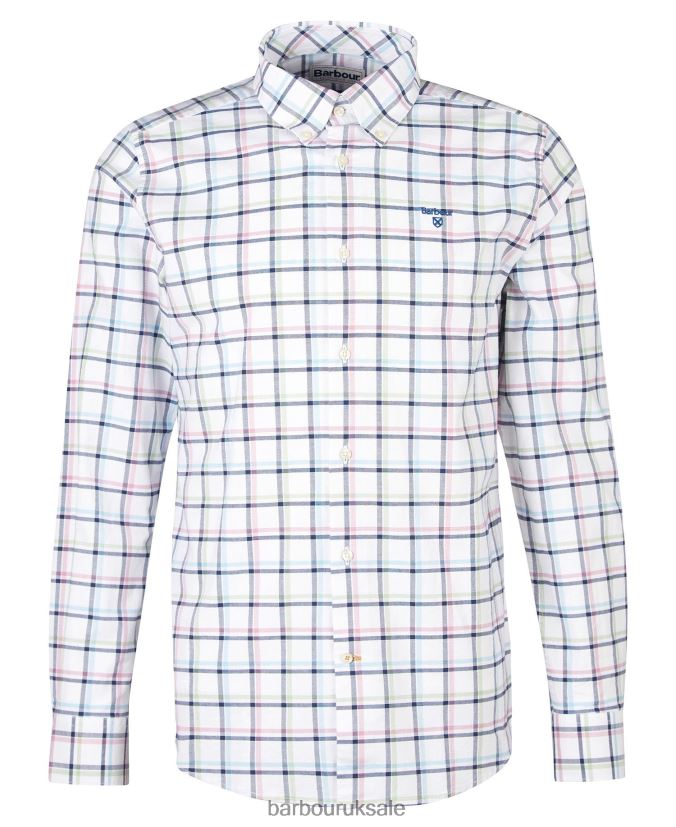 Crantock Shirt Barbour Men R08LB6484 Clothing Sky