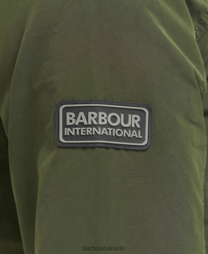 Cylinder Overshirt Barbour Men R08LB6342 Clothing Forest